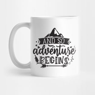 Cute Camping Adventure Mug